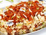 Gajar Halwa With Oats Tadka!