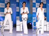 Kangana Ranaut Goes White In Theia Couture Pant Suit