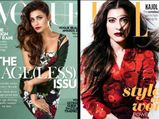Ageless Bengali Beauties: Kajol On Elle & Rani On Vogue Magazine Covers