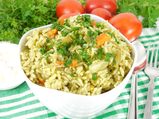 Must Try Yummy Coriander Rice Bath