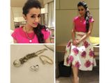 SIIMA 2015 After Party: Trisha Goes Floral In Madison