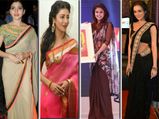 10 South-Indian Actresses In Saree
