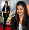 Aishwarya Rai's Charcoal Look At Jazbaa Trailer Launch