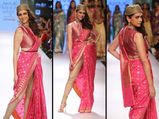 LFW WF 2015: Aditi Rao Hydari Dazzles In Ritu Kumar's Varanasi Weaves