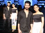 LKW WF 2015: Shahid Kapoor and Mira Rajput Walk For Masaba