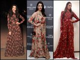 Divas Who Rocked The Floral Sabyasachi Maxi