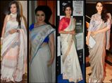 Light Coloured Cotton & Raw Silk Sarees For Working Women