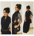 Mini Mathur Shows Us How To Drape A Black Saree With A Twist!