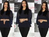 Aishwarya Rai Bachchan Goes Casual In Black Skinny Jeans At Jazbaa Song Launch