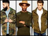 Army Styled Green Fashion Tips for Men this Winter