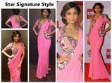 Star Signature Style: Shilpa Shetty And Her Affair With Saree Gowns