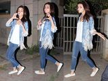 Spotted: Alia Bhatt In Casuals At Shahid's House
