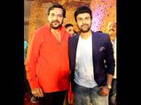 Aarya Babbar Sighted At The Kora Kendra Navratri