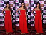 Bipasha Basu In Red At The Launch Of A TV Serial