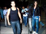Airport Fashion: Varun Dhawan's And Kriti Sanon's Denim Looks