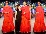 Showstopper: Gorgeous Neha Dhupia Walks The Ramp For Sangeetha Sharma At India Beach Fashion Week