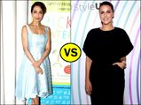Celebrity Wardrobe Brawl: Neha's Black Cocktail Dress Vs Malaika's Turquoise Dress