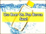 How Does Baby Oil Benefit Adult Skin?