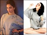 Boarding A Train: Deepika In Paris-Themed Grey Sweatshirt