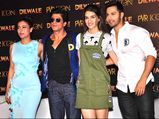 Chilling Scenes: SRK, Kajol, Varun And Kriti at PVR Cinemas
