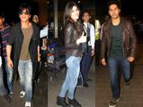 Dilwale Team: SRK, Varun Dhwan, Kriti Sanon; And The Leather Fad