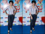Check Mate: Mandira Bedi's Formal Attire
