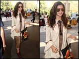 Alia Bhatt's New Travel Outfit Includes A Spectacular Boho Kurta