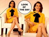 Look Of The Day: Work Just Got Better With Kangana Ranaut's Yellow Outfit