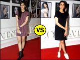 Celebrity Wardrobe Clash: Kriti Sanon In Print Or Parineeti In Black?