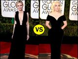 Golden Globes Fashion Trend: Lady Gaga Or Kirsten Dunst, Which Black Do You Prefer?