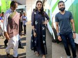 Wazir Promotions: Big B, Farhan Akhtar, Aditi Rao Stunning Outfits