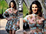 Same Same But Different: Sunny Leone Vs Herself, For Wearing Floral Prints Twice