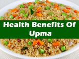Health Benefits Of Upma