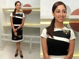 Spotted: Beautiful Yami Gautam In A Gorgeous Black & White Shirt Dress For The Promotion Of Sanam Re