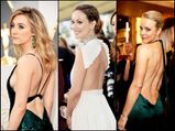 Backless Gowns Rule The Red Carpet At The Oscars 2016