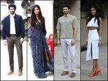 Fitoor Promotions: Katrina & Aditya Roy Nailing Their Promotional Outfits