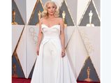 Oscars 2016: Lady Gaga Shines In White