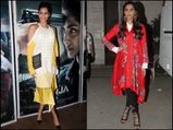 Sonam Kapoor Wearing Prabal Gurung Fall Collection Dress