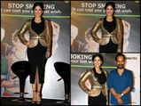 Sunny Leone In A Golden Sequin Jacket For A Cause