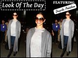 Look Of the Day Goes To... Deepika Padukone For Wearing A Classy Over-sized Coat