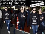 Look Of The Day: Kareena Kapoor & Karishma Kapoor In Hot Black Sweatshirts