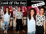 Look Of The Day: Alia & Parineeti Sport The Most Adorable Movie Outfits At Ki&Ka Screening