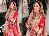 Yay! Urmila Matondkar Got Hitched & She Wore A Radiant Manish Malhotra Lehenga