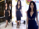 Lisa Haydon Makes Us Swoon With Her Sheer Cutout LBD & Valentino Shoes