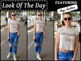 Look Of The Day: Amy Jackson Reveals A New Way To Style The Distressed Denims