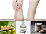 DIY Rice Vinegar, Salt And Olive Oil To Fix Cracked Heels