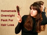Simple Homemade Overnight Pack For Hair Loss Treatment