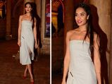 Lisa Haydon's Off-Shoulder Dress Is An Ideal Brunch Date Outfit