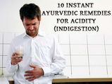 10 Instant Ayurvedic Remedies For Acidity (Indigestion)