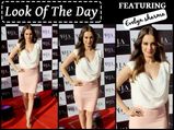 Look Of The Day: Evelyn Sharma's Blush Pink Skirt Is Gorgeous As Hell!